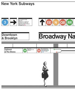 nyc subway signage